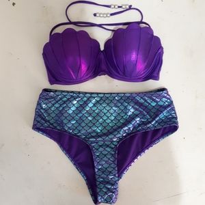 Womens Disney Little Mermaid Bikini
